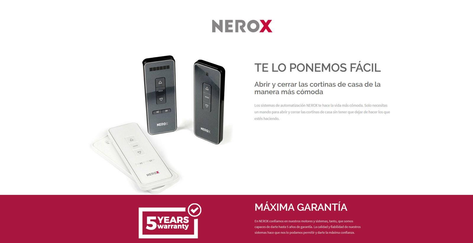 imagen informativa sobre marca Nerox